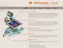 Tablet Screenshot of polonyomas-obuda.hu